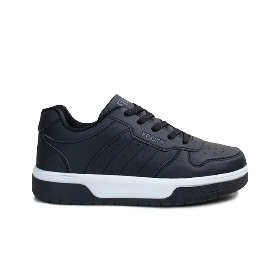 Imagen 0 de 4 de Zapatillas Footy Escolar-NEGRO/BLANCO