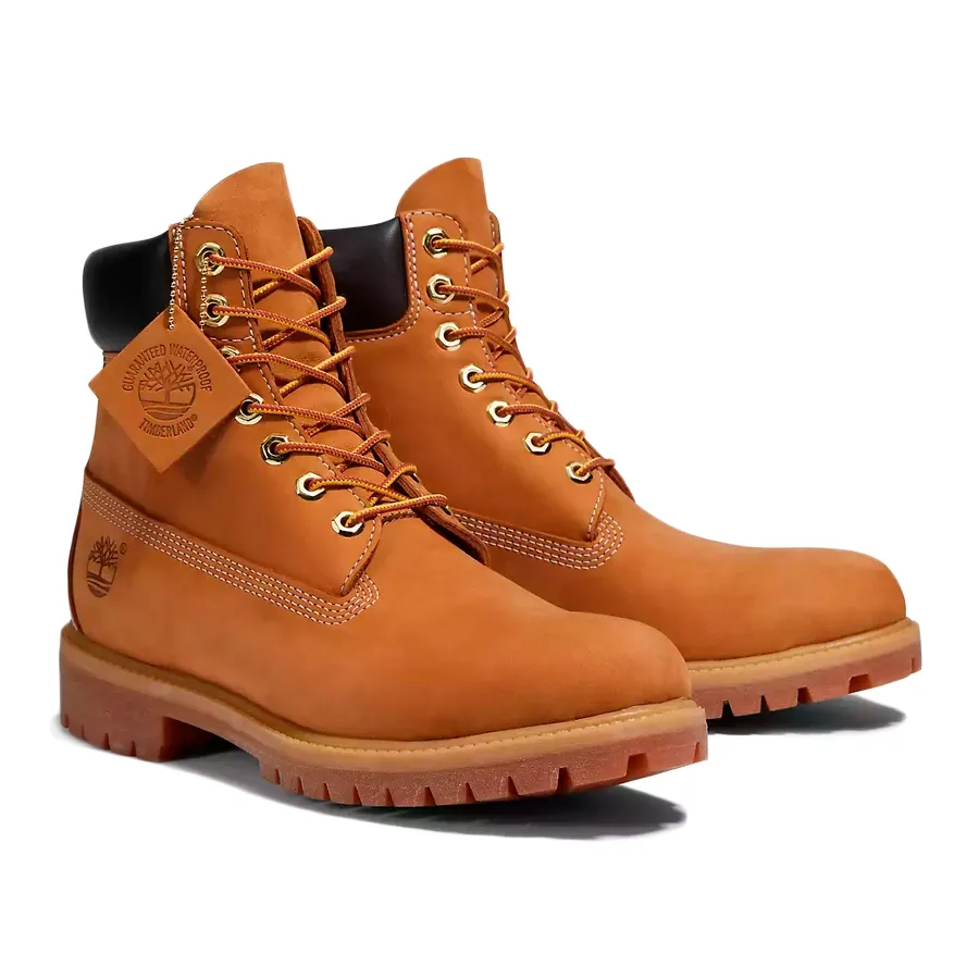 Imagen 3 de 7 de Bota Timberland Premium 6-Inch-KAKI/NEGRO