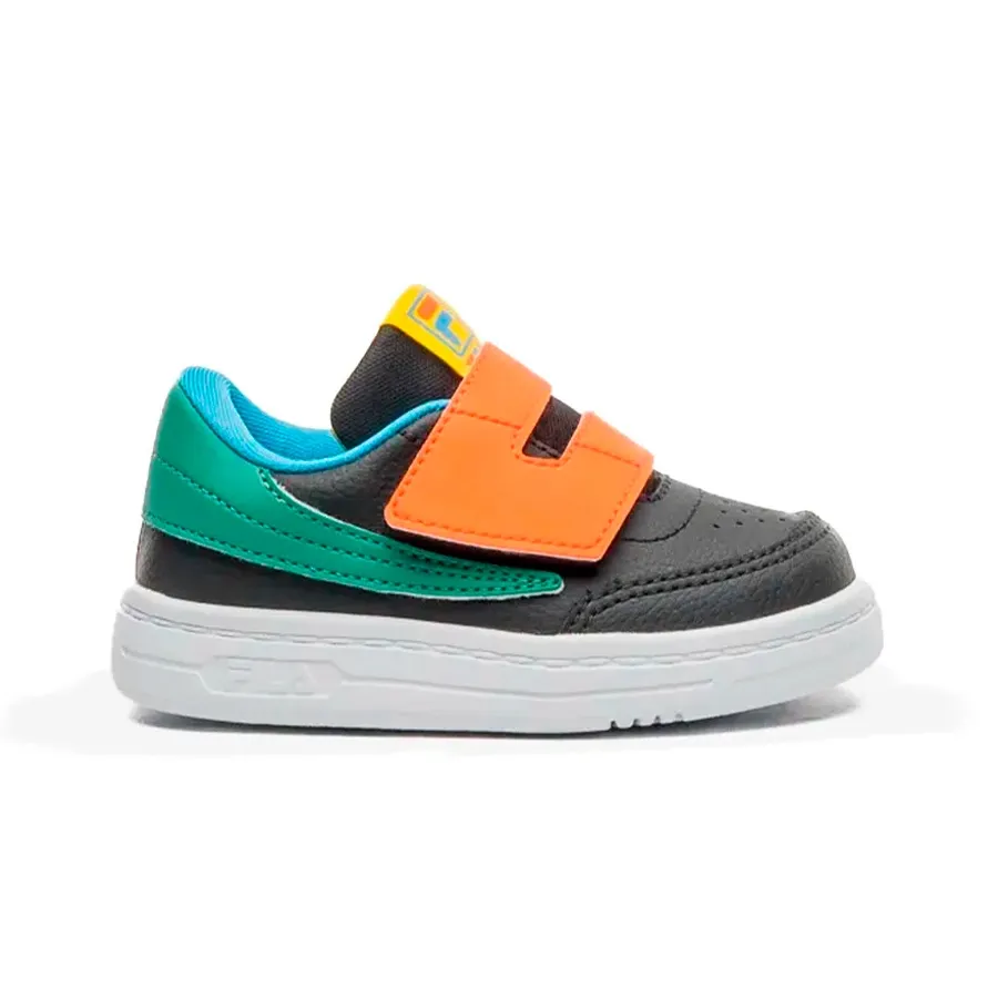Imagen 0 de 6 de Zapatillas Fila Tennis 88-NEGRO/VERDE/NARANJA