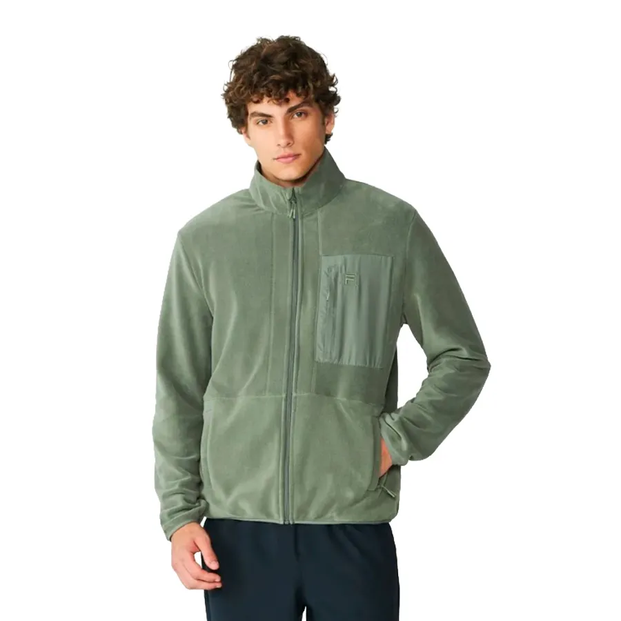 Imagen 0 de 3 de Campera Fila Microfleece Core Classic-VERDE