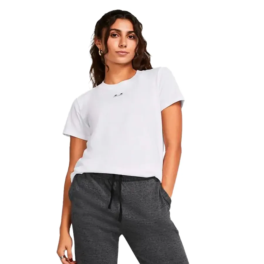 Imagen 0 de 3 de Remera Under Armour Rival Core Ss-BLANCO