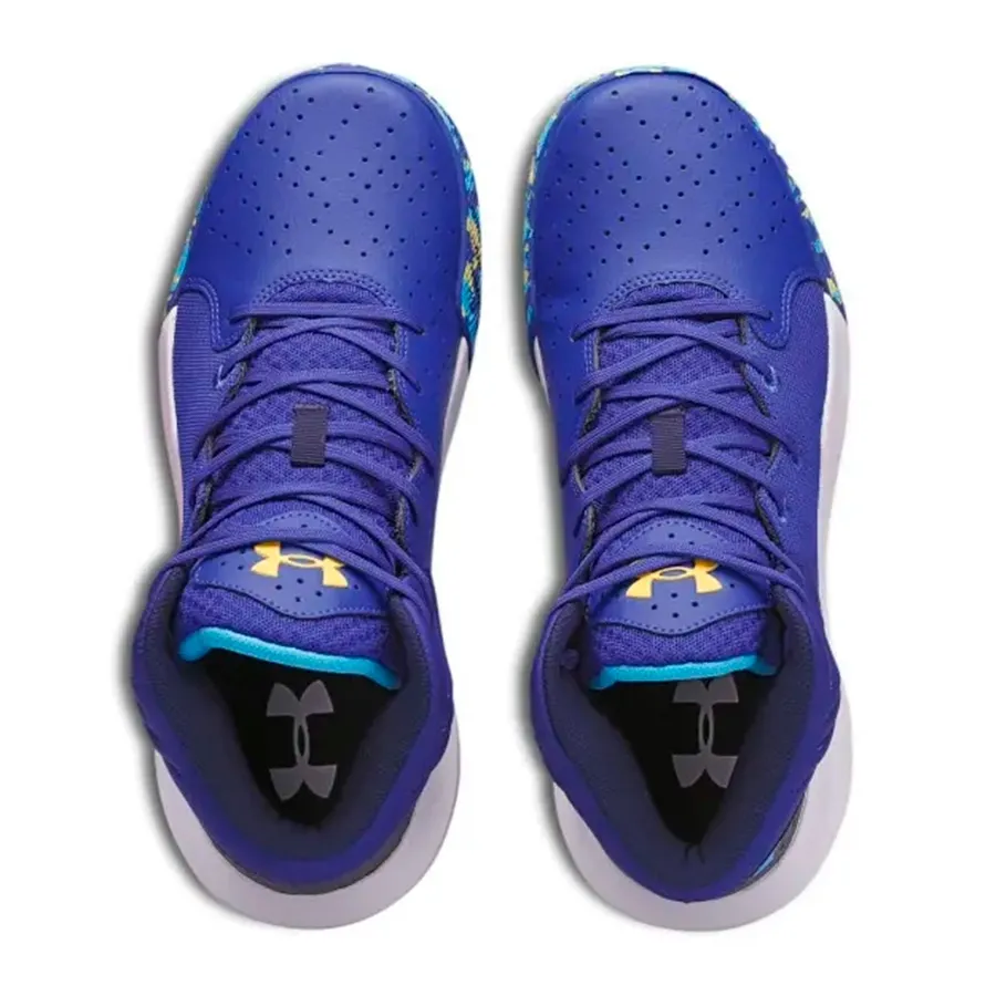 Imagen 3 de 5 de Zapatillas Under Armour Jet '21-AZUL FRANCIA/NEGRO