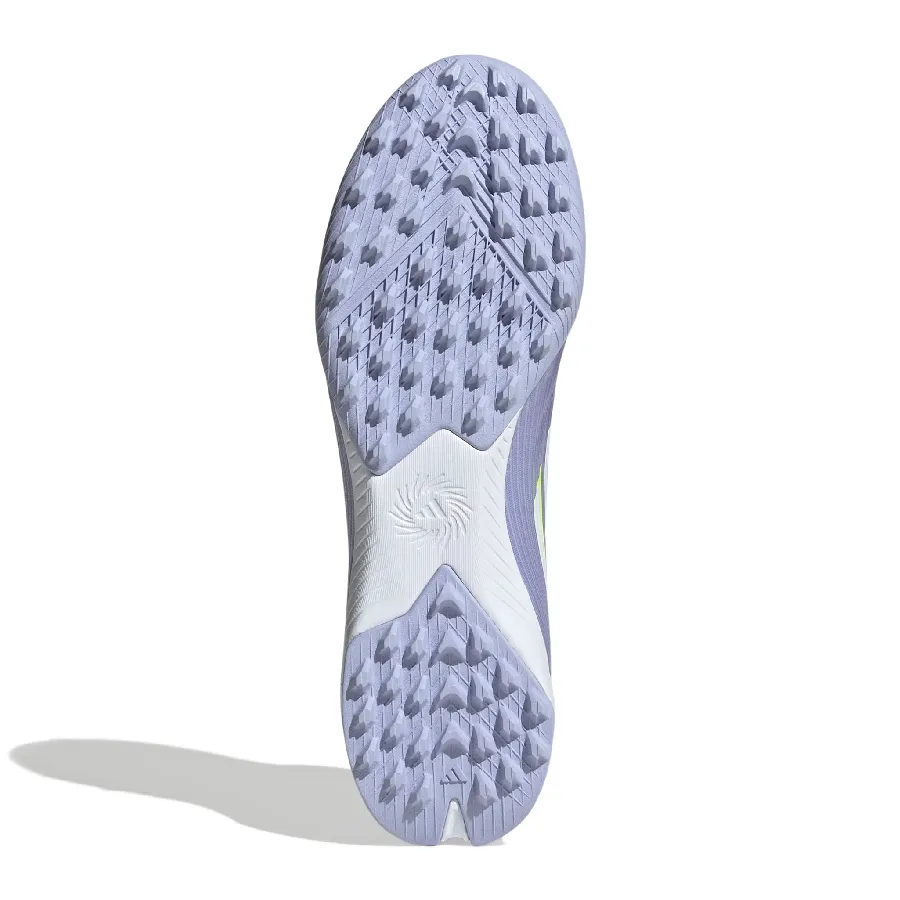 Imagen 4 de 7 de Botines adidas F50 Sparkfusion League Tf-LILA/VERDE FLUOR