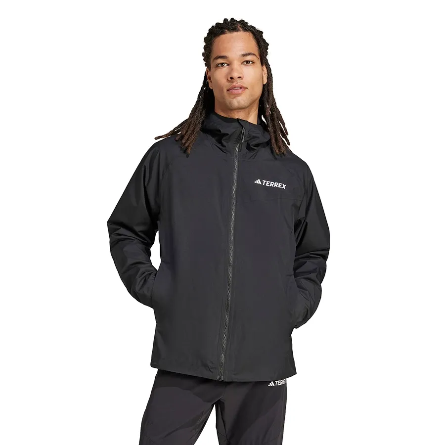 Imagen 0 de 4 de Campera adidas Terrex Multi 2L Rain Rdy-NEGRO