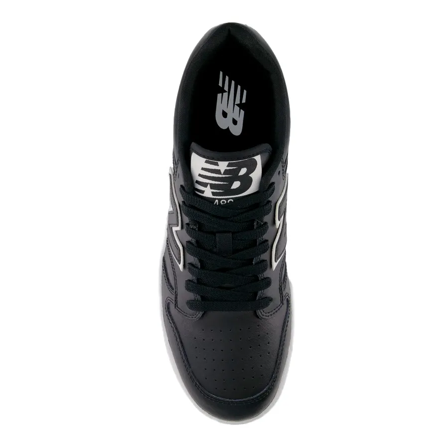 Imagen 3 de 5 de Zapatillas New Balance 480-NEGRO/BLANCO