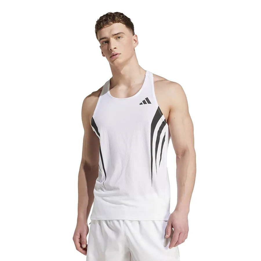 Imagen 0 de 5 de Musculosa adidas Adizero-BLANCO