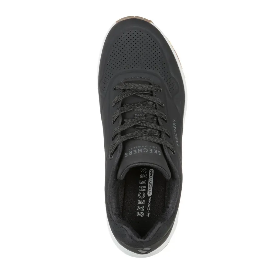 Imagen 3 de 5 de Zapatillas Skechers Uno Stand On Air-NEGRO
