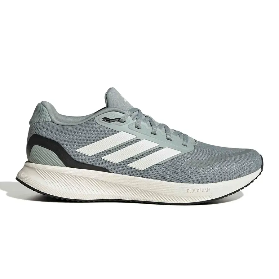 Imagen 1 de 8 de Zapatillas adidas Runfalcon 5-GRIS/NEGRO/BLANCO