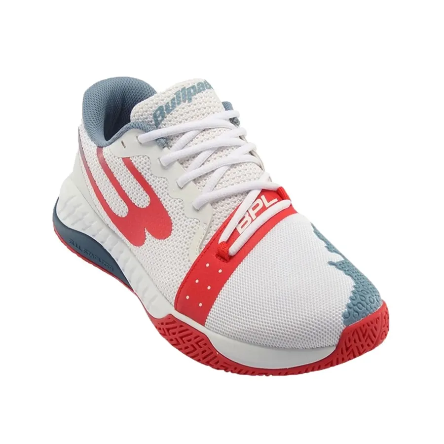 Imagen 1 de 5 de Zapatillas Bullpadel Comfort 23V-BLANCO/ROJO