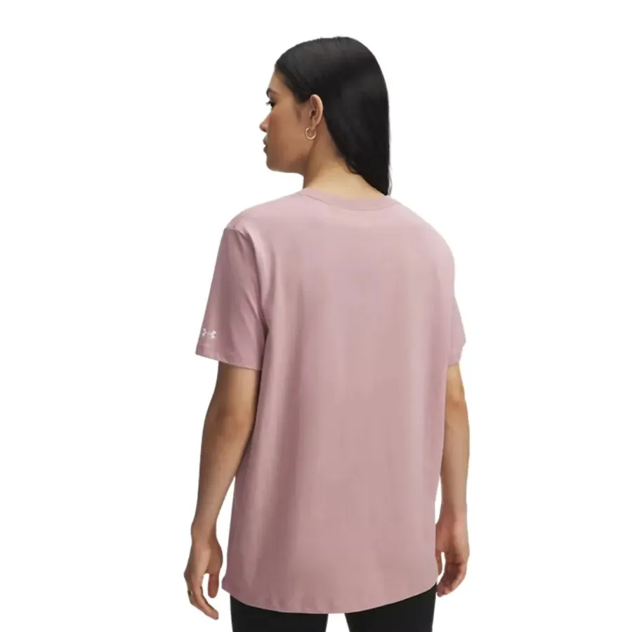 Imagen 1 de 2 de Remera Under Armour Rival Os Campus-ROSA VIEJO