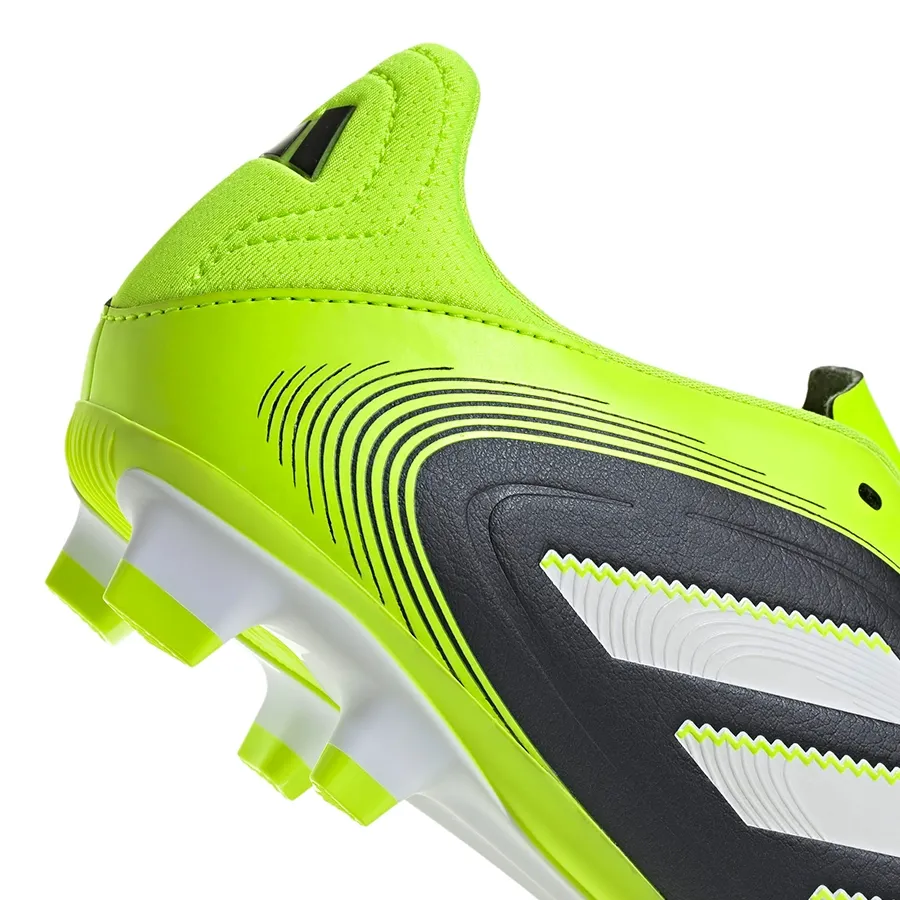 Imagen 5 de 6 de Botines adidas Copa Pure III Club Fg-NEGRO/VERDE FLUOR/BLANCO