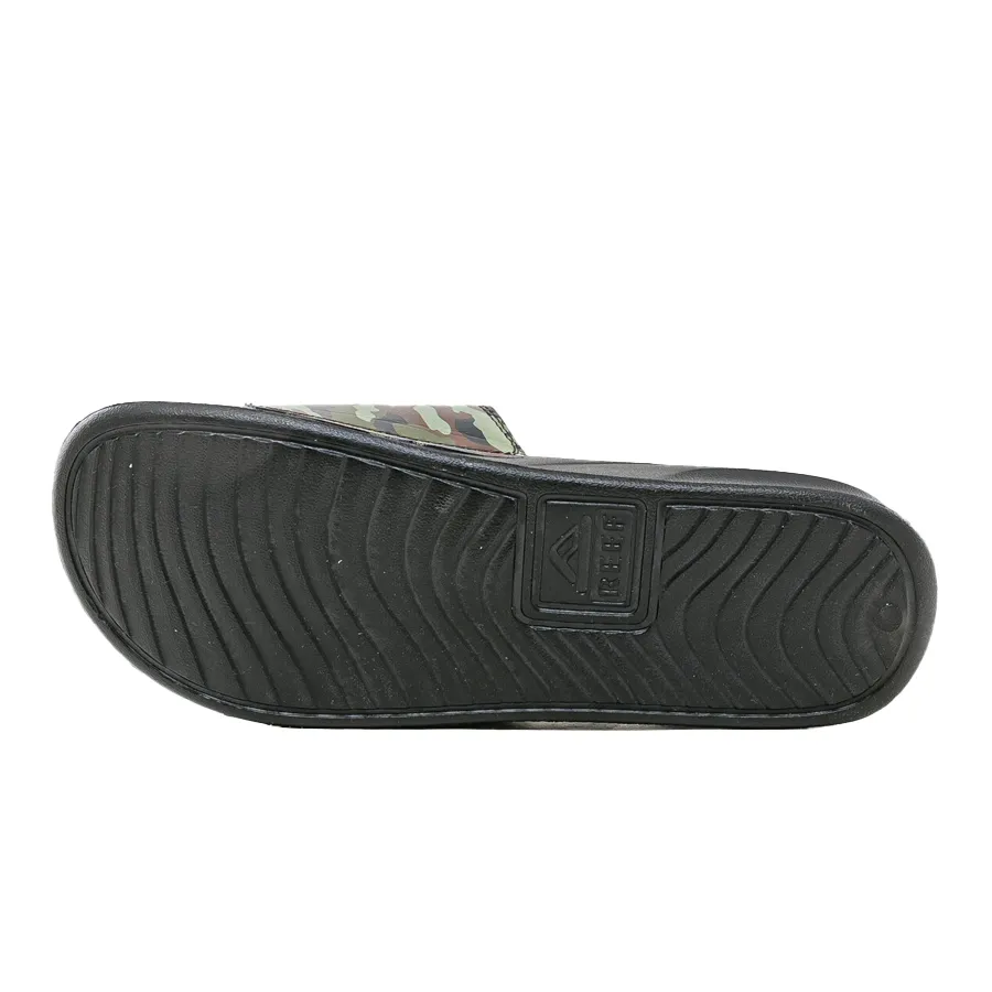 Imagen 2 de 4 de Ojotas Reef One Slide Ul-CAMUFLADO/NEGRO