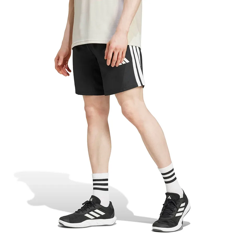 Imagen 0 de 5 de adidas Shorts Essentials de Entrenamiento-NEGRO/BLANCO