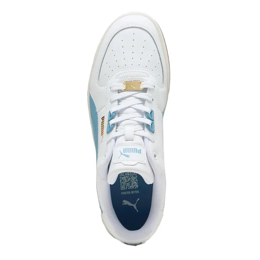 Imagen 4 de 6 de Zapatillas Puma Caven 2.0 Lux-HUESO/CELESTE