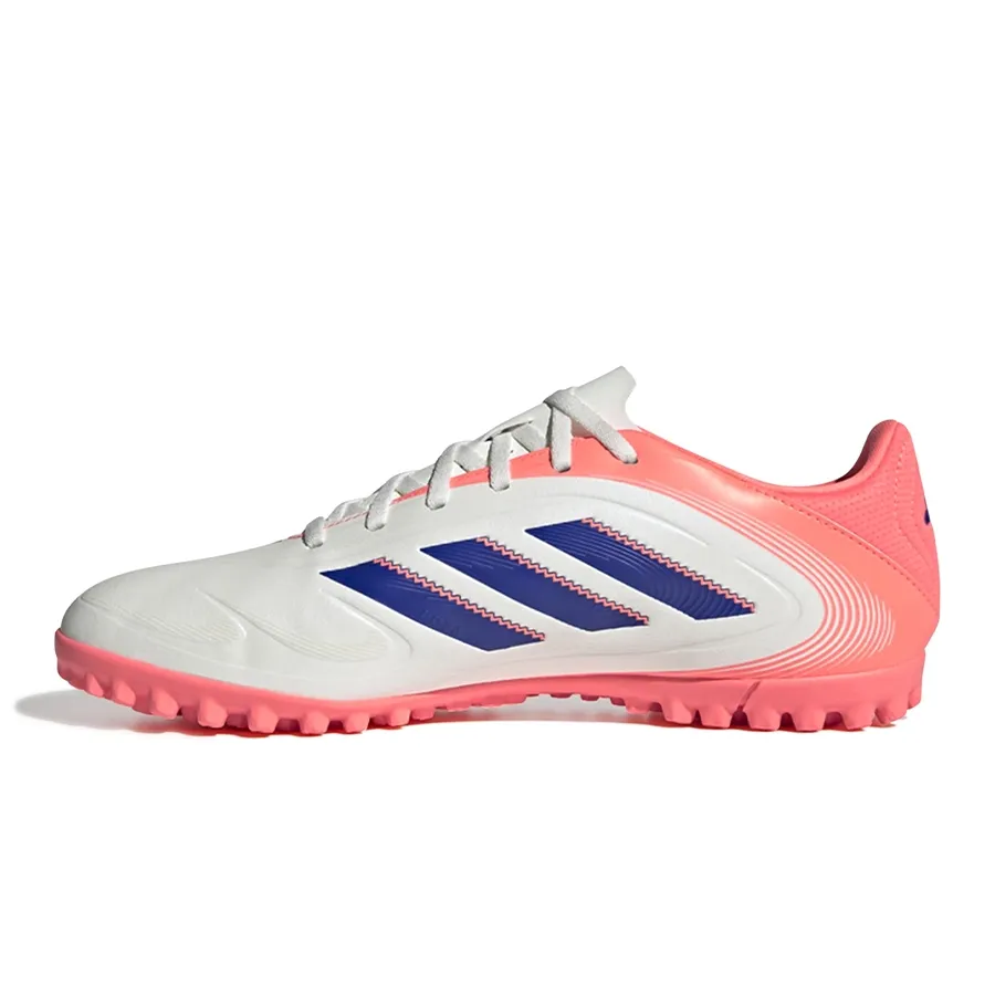 Imagen 2 de 7 de Botines adidas Copa Pure III Club Tf-HUESO/CORAL/AZUL