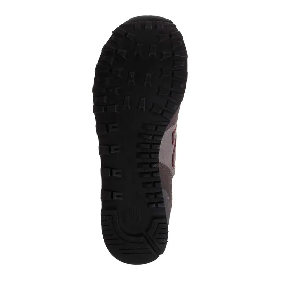 Imagen 4 de 5 de Zapatillas New Balance 574-GRIS/ROJO
