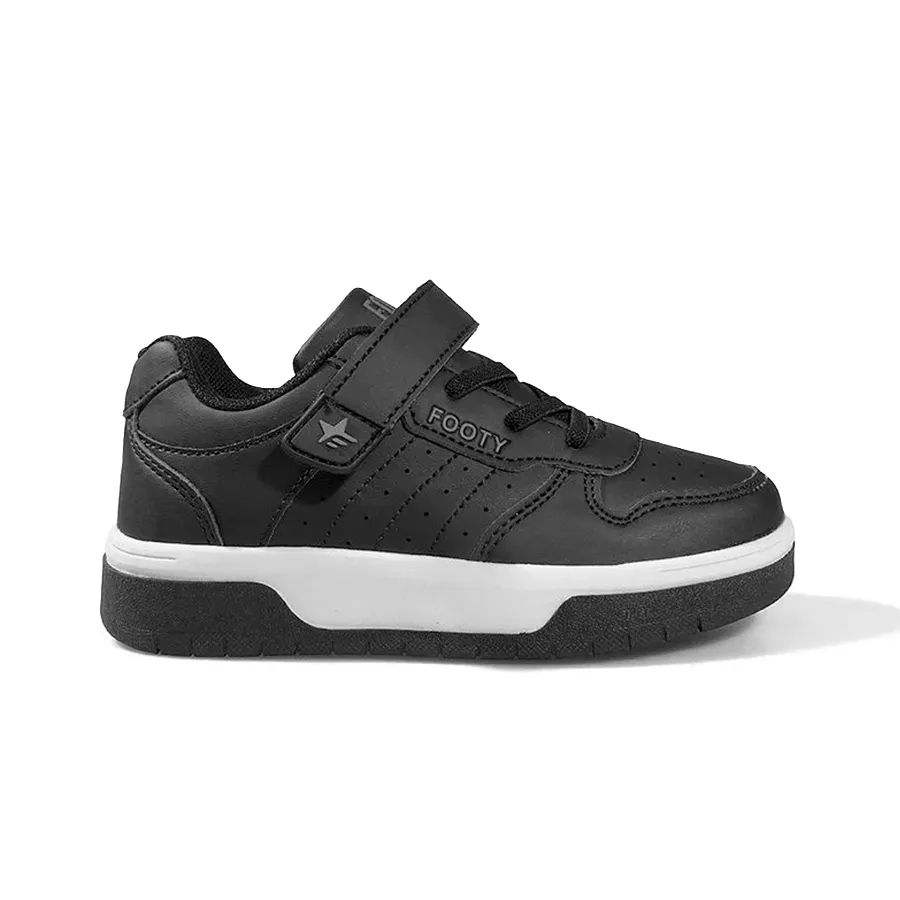 Imagen 0 de 5 de Zapatillas Footy Escolar-NEGRO/BLANCO
