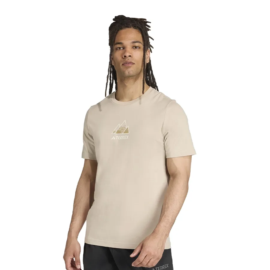 Imagen 0 de 4 de Remera adidas Graphic Terrex Outdoor-BEIGE