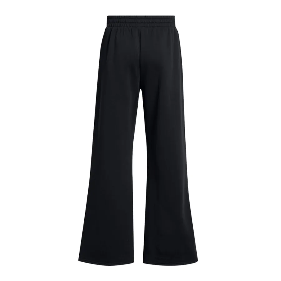 Imagen 3 de 5 de Pantalón Under Armour Icon Fleece Wide Leg-NEGRO