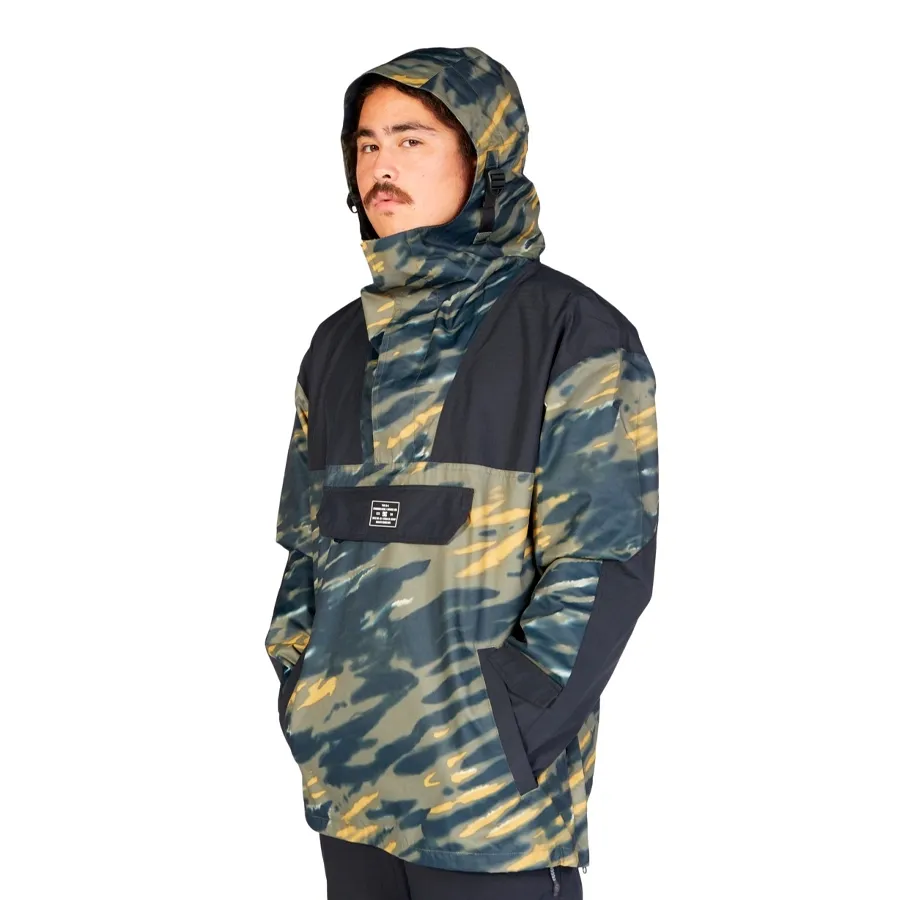 Imagen 2 de 5 de Buzo Dc Anorak Snow 43-CAMUFLADO/NEGRO