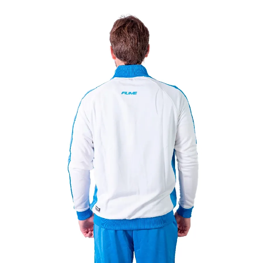 Imagen 2 de 5 de Campera Fiume Sport Técnica 1 Godoy Cruz 25-BLANCO/AZUL