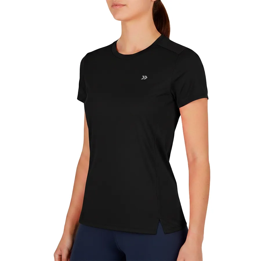 Imagen 0 de 3 de Remera Atomik New Runner-NEGRO