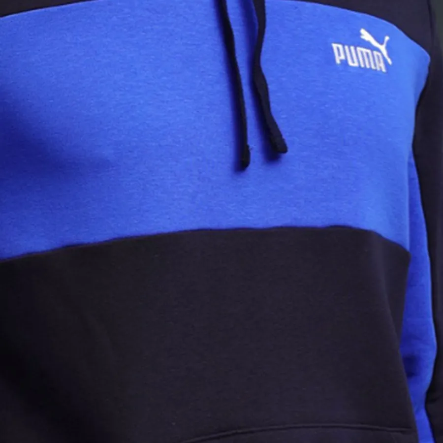 Imagen 3 de 5 de Buzo Puma Ess Block Hoodie Tr-MARINO/AZUL