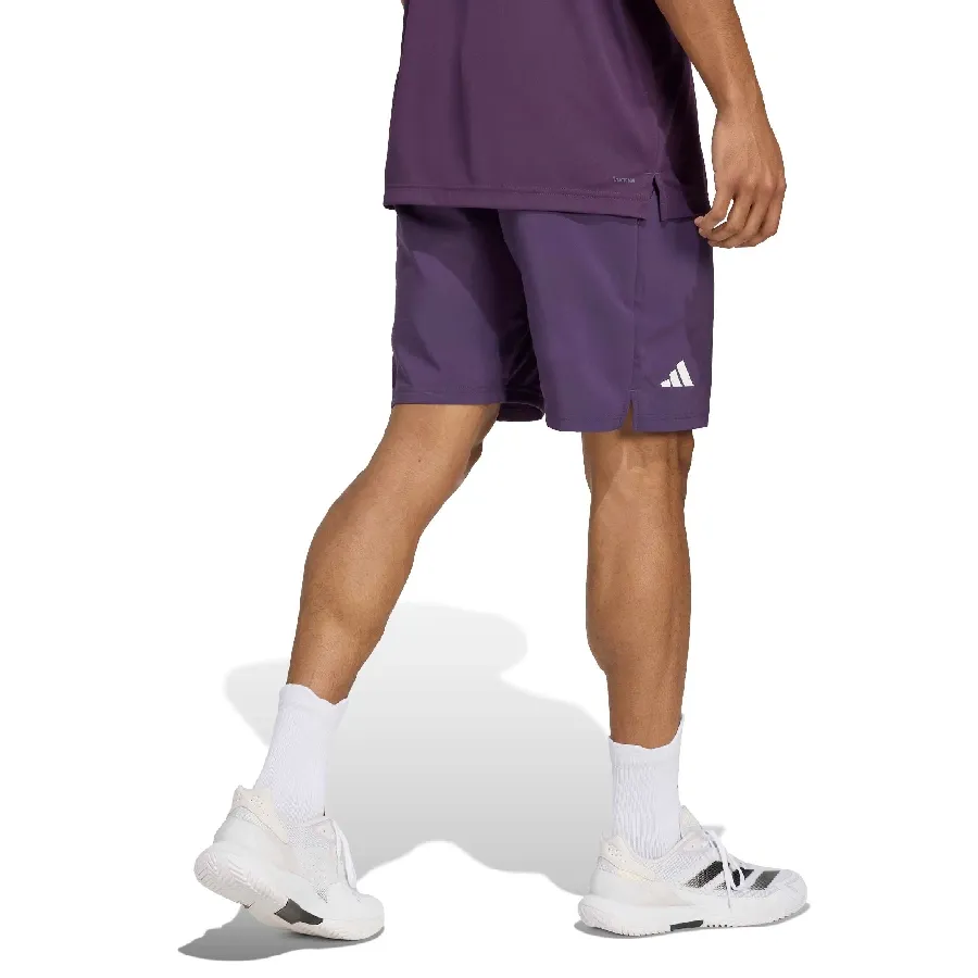 Imagen 1 de 5 de adidas Shorts  de Tenis Club Climacool 3 Tiras-MORADO