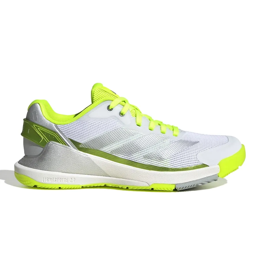 Imagen 1 de 8 de Zapatillas adidas Crazyquick Ls-PLATA/VERDE FLUOR