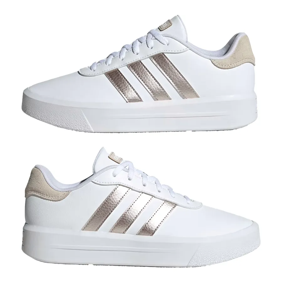 Imagen 4 de 9 de Zapatillas adidas Court Platform-BLANCO/CHANPAGNE