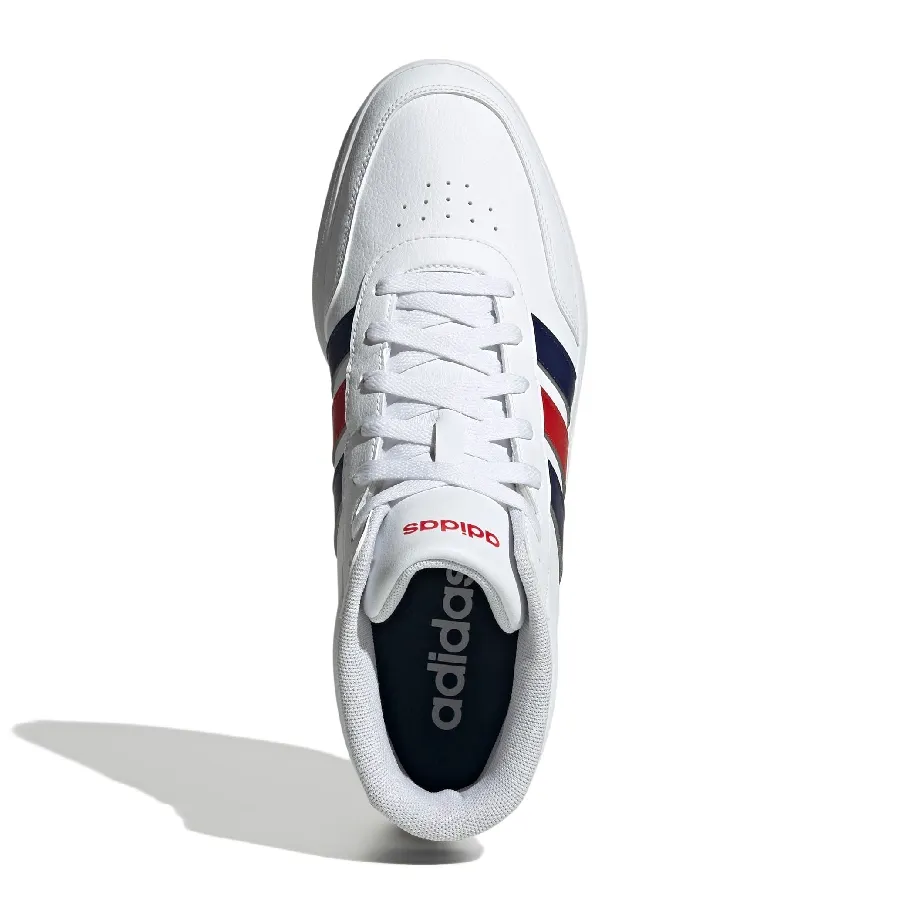 Imagen 4 de 7 de Zapatillas adidas Breaknet Mid-BLANCO/MARINO/ROJO