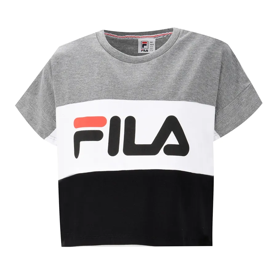 Imagen 0 de 2 de Remera Fila Maya II-GRIS/BLANCO/NEGRO