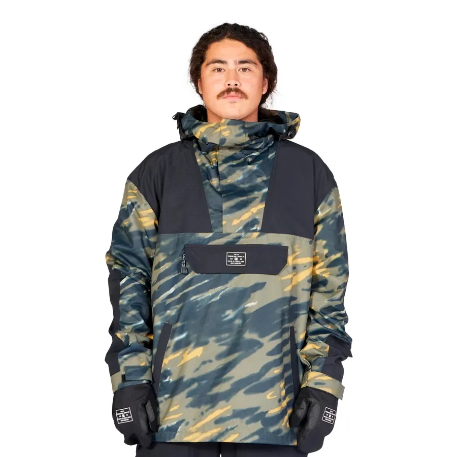 Imagen 0 de 5 de Buzo Dc Anorak Snow 43-CAMUFLADO/NEGRO