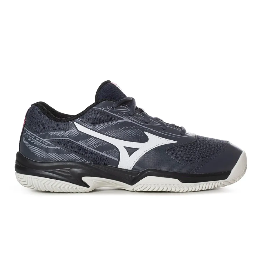 Imagen 0 de 6 de Zapatillas Mizuno Break Short 5cc-NEGRO/BLANCO/GRIS