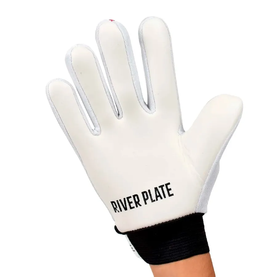 Imagen 4 de 6 de Guantes DRB Guante Arquero Estadios 24 River-BLANCO/ROJO