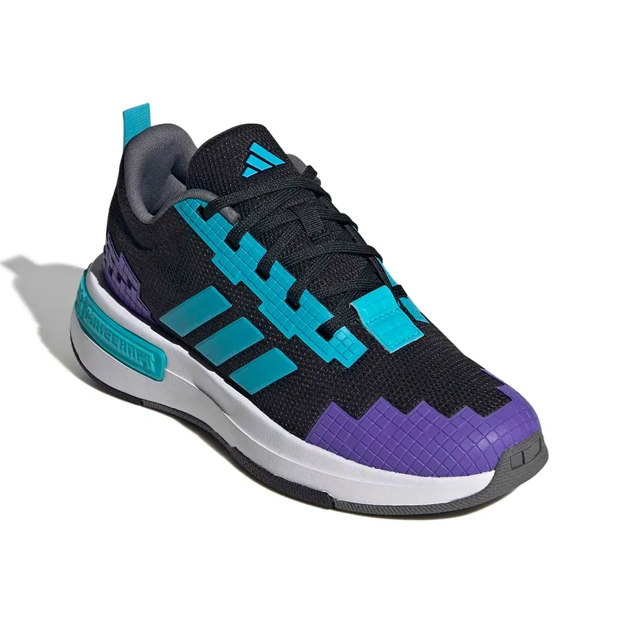 Imagen 2 de 8 de Zapatillas adidas Minecraft Pro J-NEGRO/TURQUESA/VIOLETA