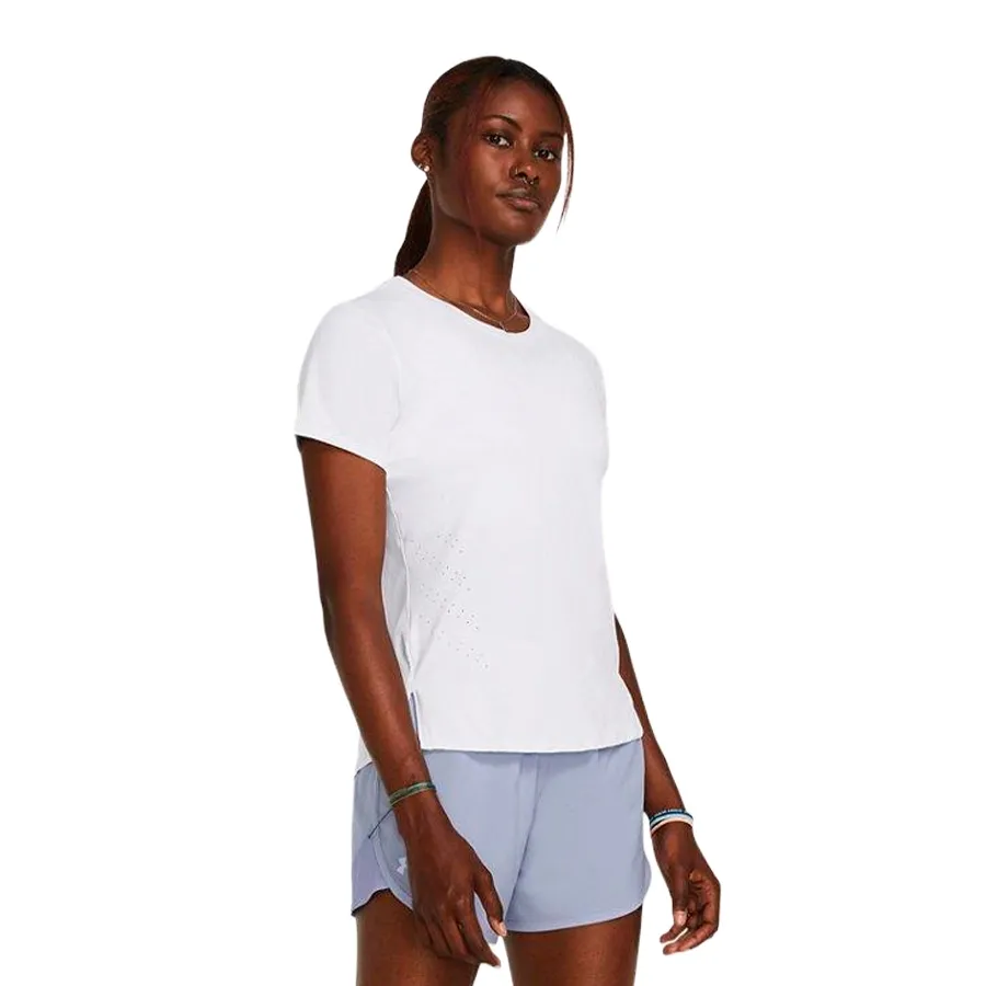 Imagen 0 de 4 de Remera Under Armour Launch Elite-BLANCO