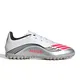 botines-adidas-f50-messi-club-pasto-sintetico-BLANCO/PLATA/ROJO