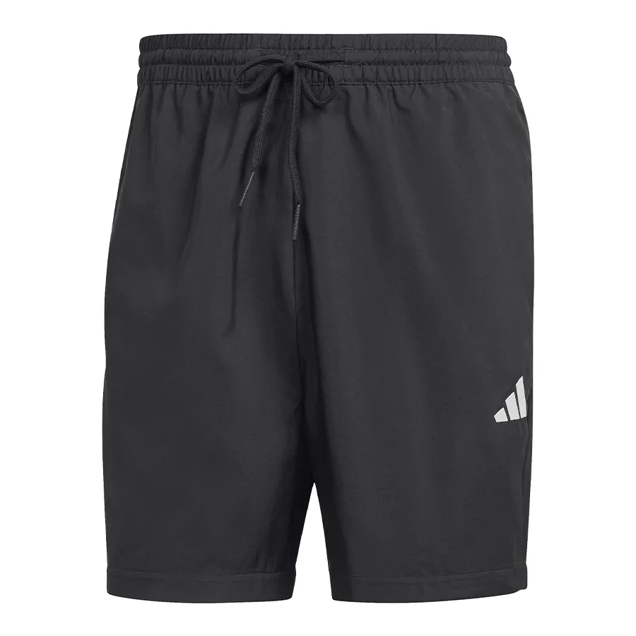 Imagen 1 de 5 de adidas Shorts  Essentials Small Logo Chelsea-NEGRO/BLANCO