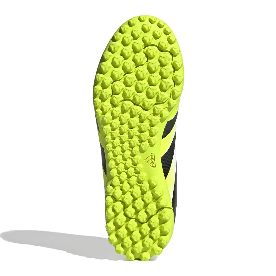 Imagen 4 de 7 de Botines adidas Predator Club-BLANCO/NEGRO/VERDE FLUOR