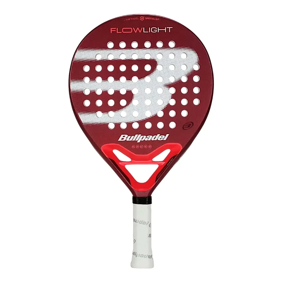 Imagen 0 de 4 de Paleta Bullpadel Flow Light 25-ROJO/BLANCO