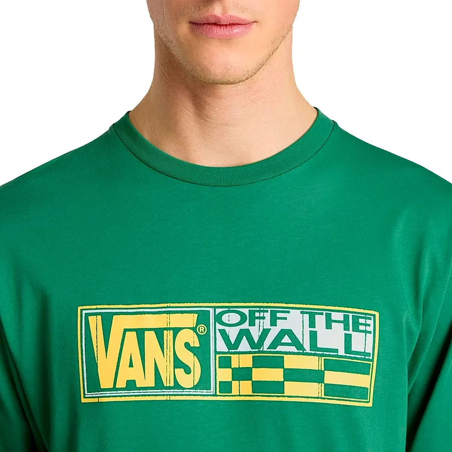 Imagen 4 de 5 de Remera Vans Hi Stretch-VERDE/AMARILLO/BLANCO