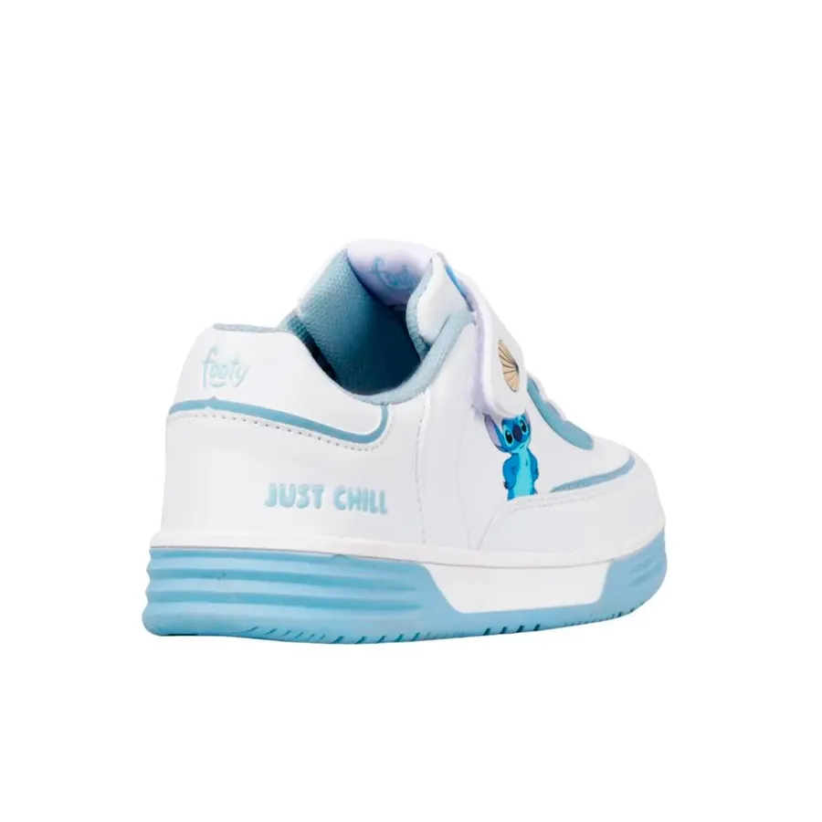 Imagen 2 de 3 de Zapatillas Footy Stich 24-BLANCO/CELESTE