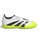 botines-adidas-predator-club-BLANCO/NEGRO/VERDE FLUOR