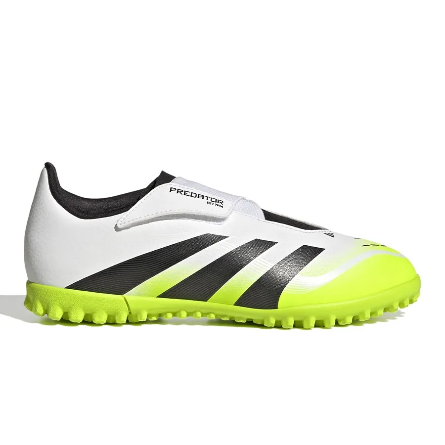 Imagen 0 de 7 de Botines adidas Predator Club-BLANCO/NEGRO/VERDE FLUOR
