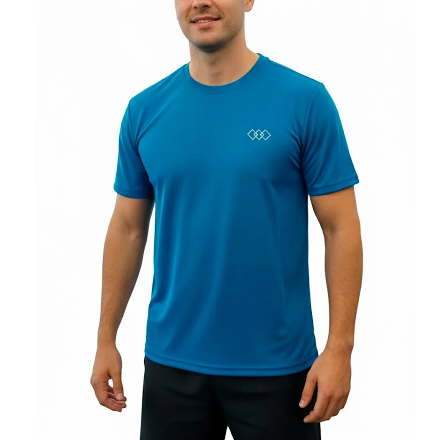 Imagen 0 de 3 de Remera Kamp Ultrarun con Recortes Laterales-AZUL