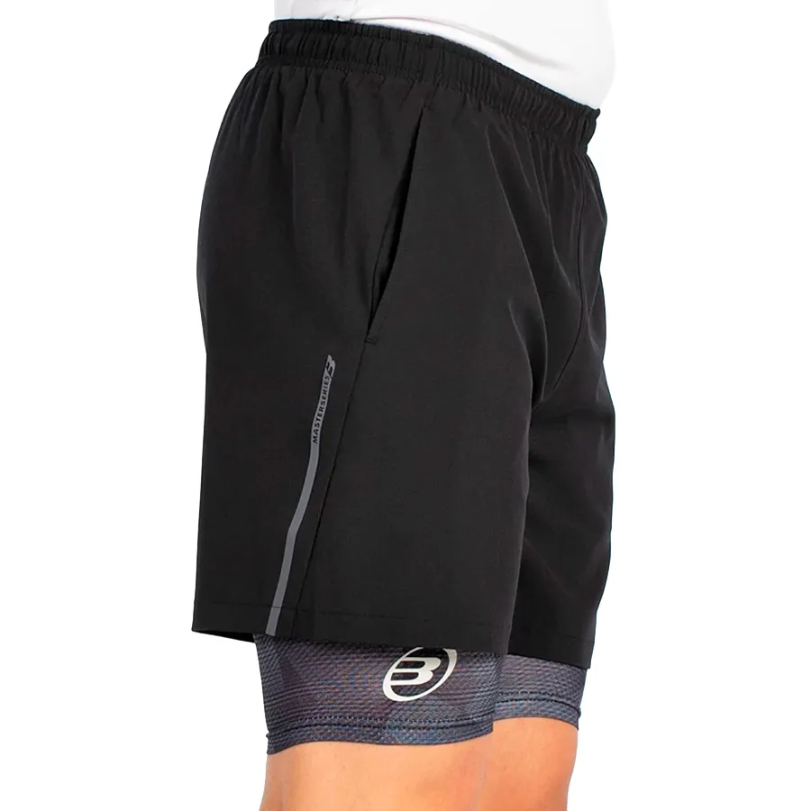 Imagen 1 de 4 de Bullpadel Shorts Manzan-NEGRO