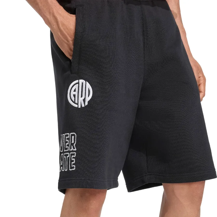 Imagen 2 de 4 de adidas Shorts  River Plate Us Pack-NEGRO/BLANCO
