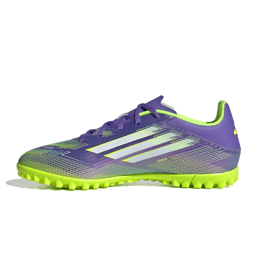 Imagen 2 de 7 de Botines adidas F50 Club Tf-PURPURA/VERDE FLUOR