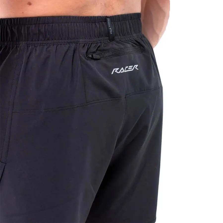 Imagen 1 de 3 de Shorts Fila Racer Run II-NEGRO
